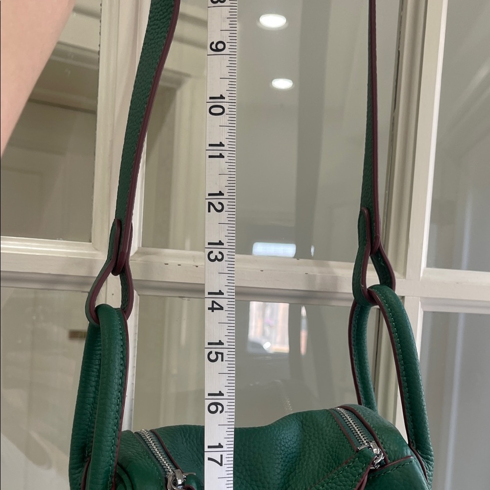 Green Leather Shoulder Bag - Picture 6 of 15